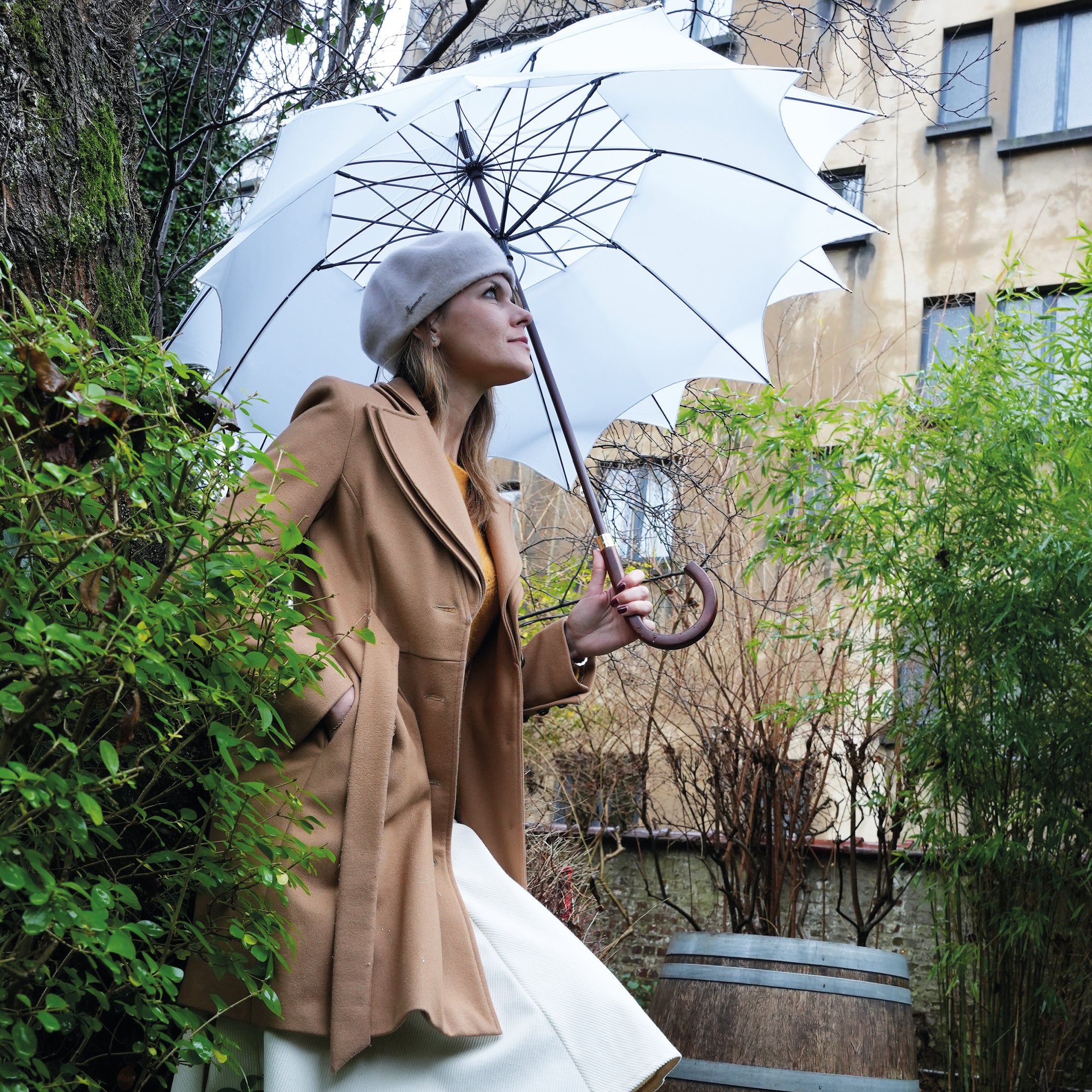 Parapluie blanc 