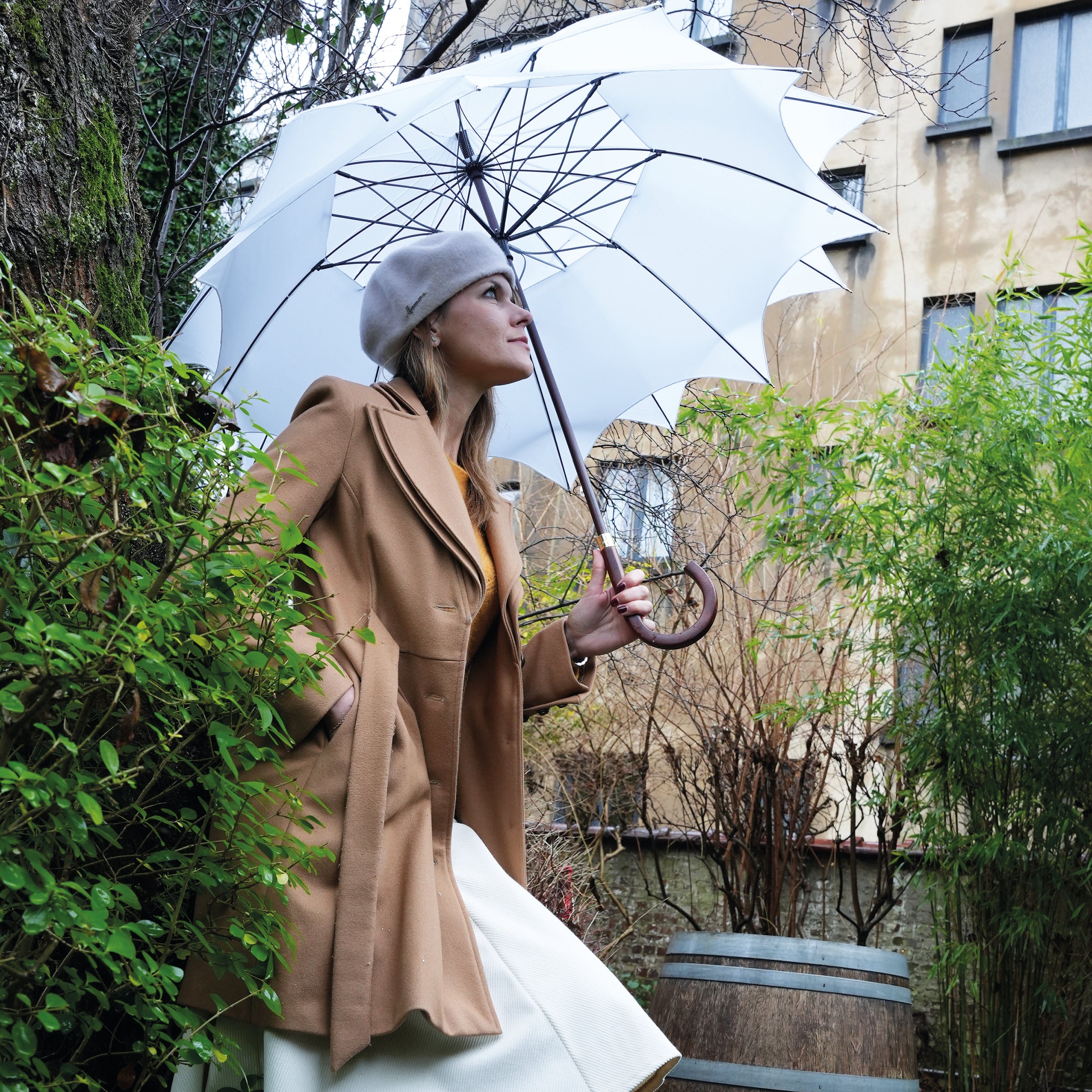 Parapluie blanc 